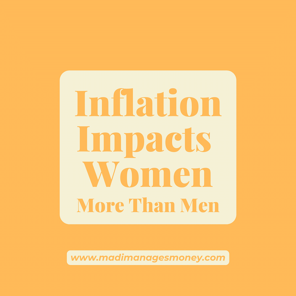 inflation impacts women