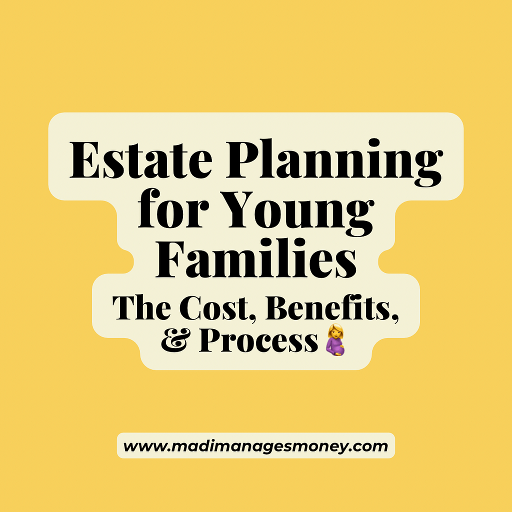 article on estate planning for young families