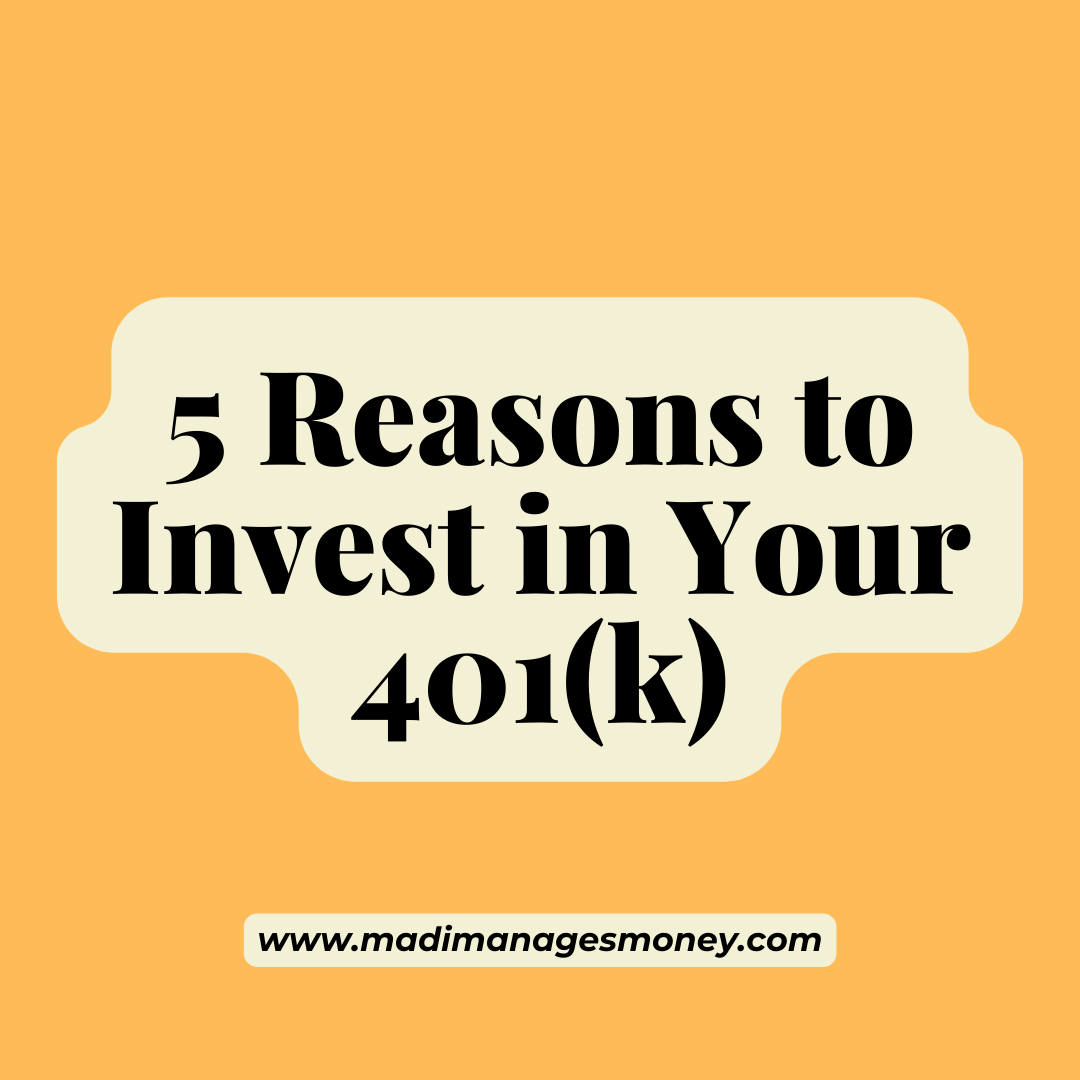 reasons to invest in 401k